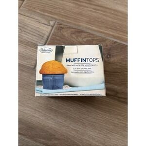 Muffin Tops Silicone Blue Jeans Baking Cups 2 Boxes Of 4 Baking Muffins